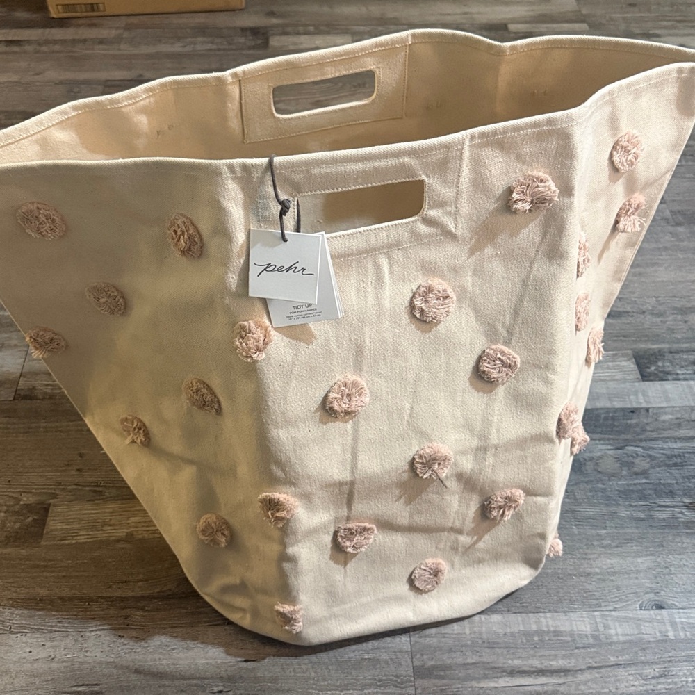 Pehr Tidy Up Pom-Pom Hamper.